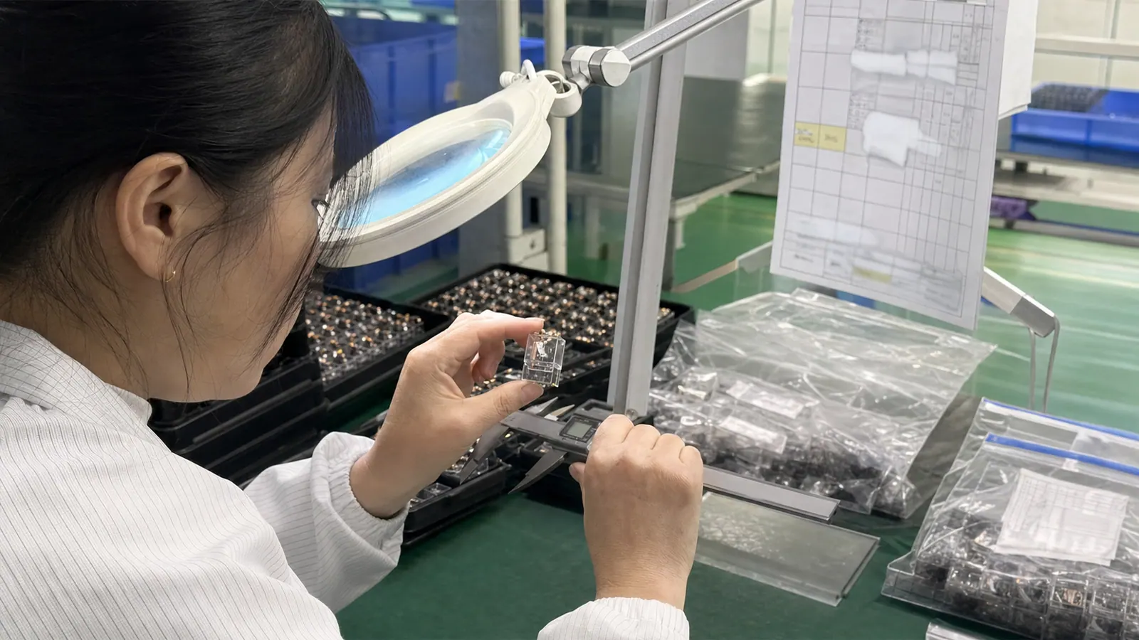 Relay sample batch and traceability inspection